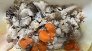 【宅配クック123】右肩に若干の痛みがあるようだ。2025.11.24朝食 