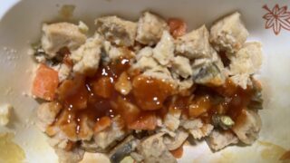 【宅配クック123】午前3時にもがく母。2025.10.26朝食 
