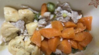 【宅配クック123】母が自宅2階で転倒？母は階段を登れませんが・・・。2025.11.30朝食 