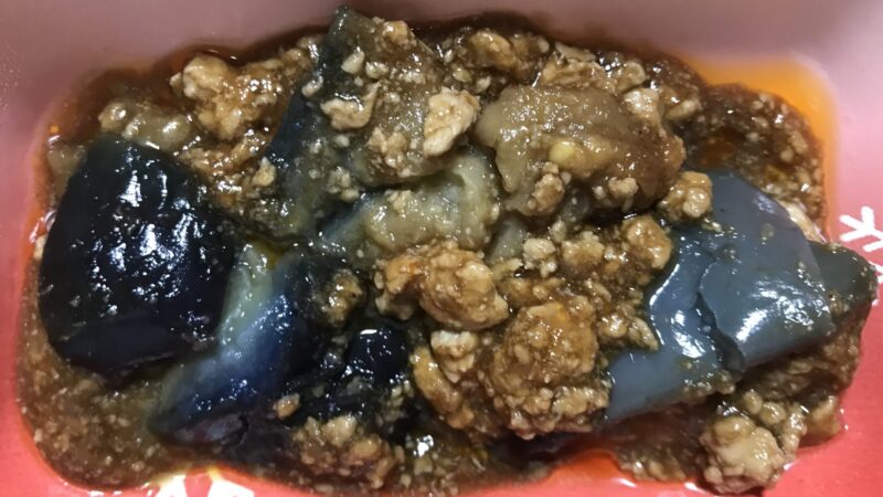 【宅配クック123】麻婆茄子2023.3.3朝食 