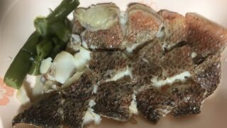 【宅配クック123】メバル塩焼き2023.3.6朝食 