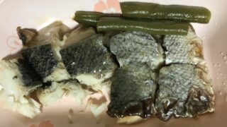 【宅配クック123】白糸だらの照焼き・味付いんげん2023.3.18朝食 