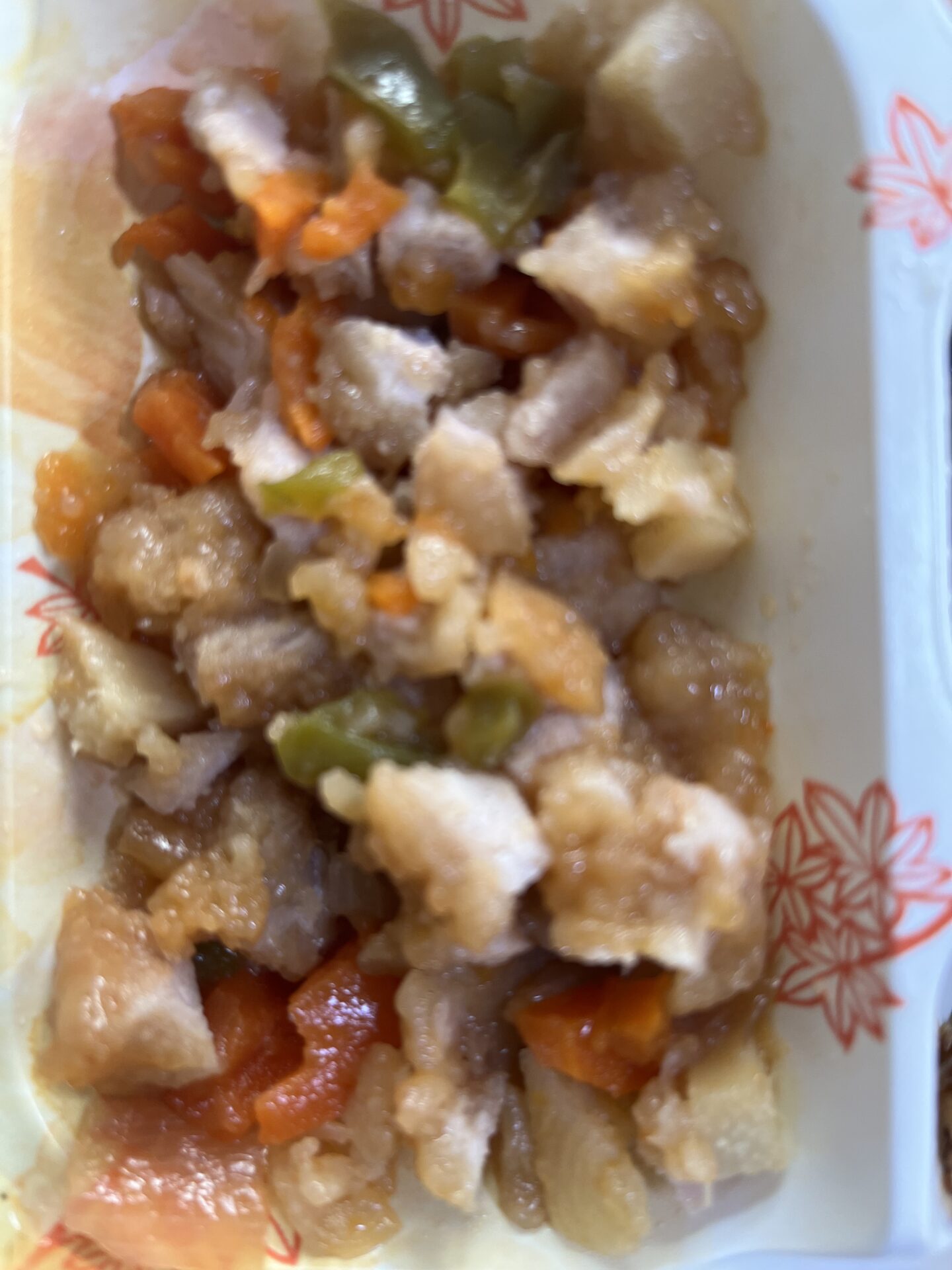 宅配クック123
酢豚
2025.9.15朝食