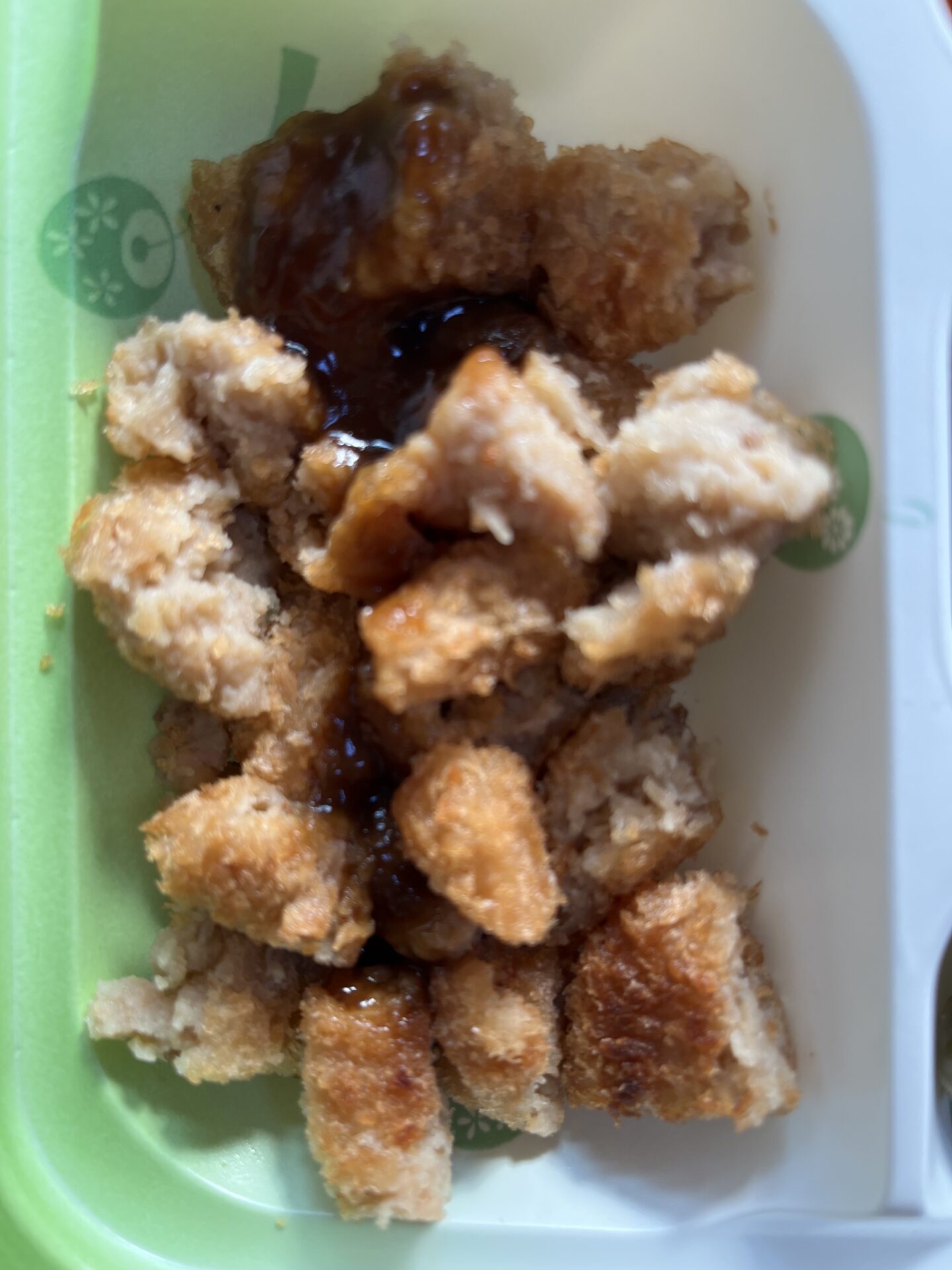 宅配クック123.牛すき焼き風コロッケ2025.7.6朝食