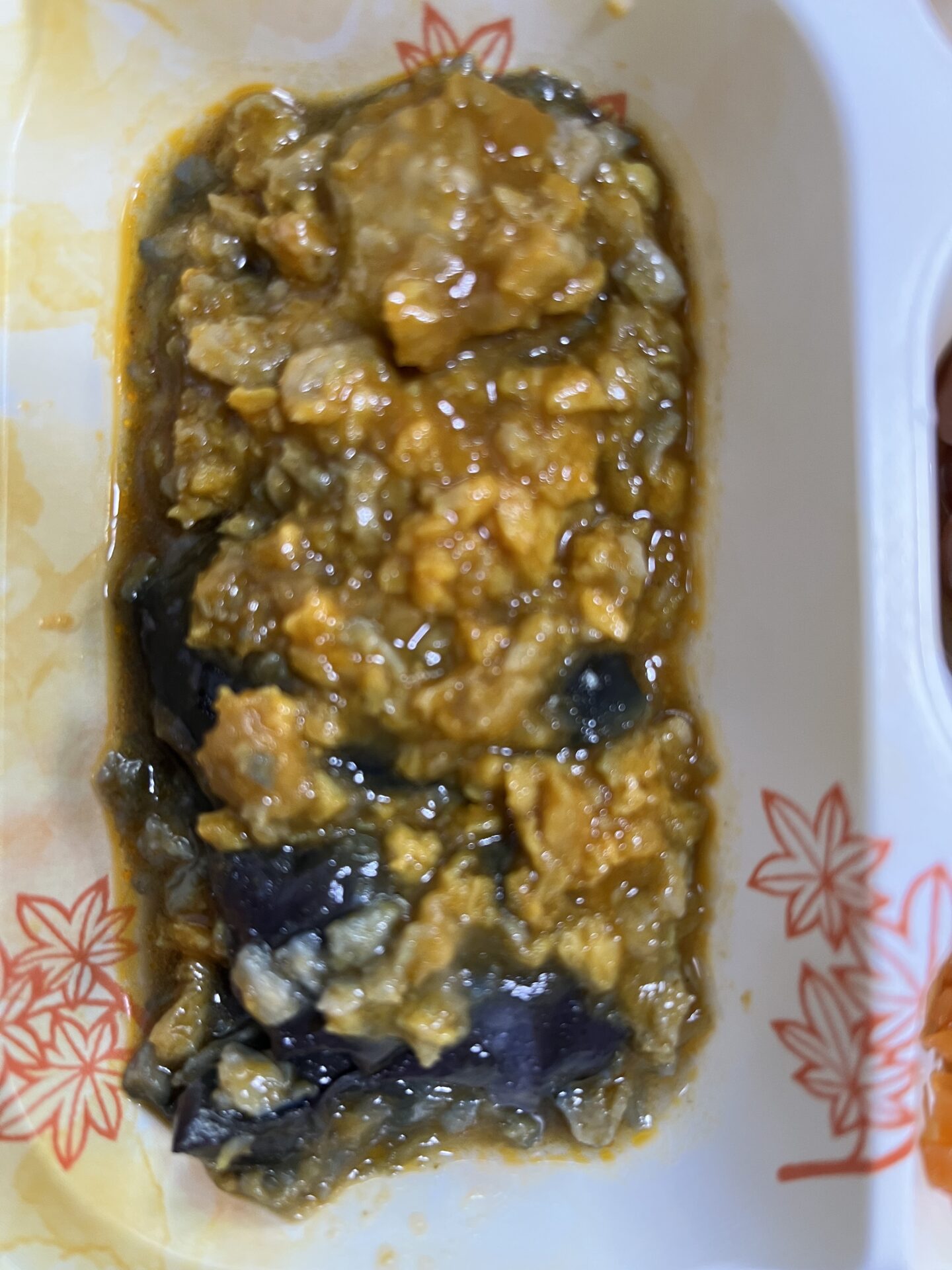宅配クック123
茄子と大豆ミートのカレー風味
2025.10.24朝食
